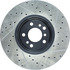 127.34050R by CENTRIC - Slotted Drilled Rotor