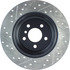 127.34051CL by CENTRIC - Sportstop Cryo Drilled & Slotted Rotor, Left