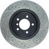 127.34052R by CENTRIC - Slotted Drilled Rotor