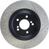 127.34054R by CENTRIC - Slotted Drilled Rotor