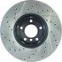 127.34055L by CENTRIC - Slotted Drilled Rotor