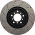 127.34058L by CENTRIC - Slotted Drilled Rotor