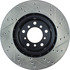 127.34059R by CENTRIC - Slotted Drilled Rotor