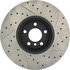 127.34060R by CENTRIC - Slotted Drilled Rotor