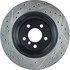 127.34061L by CENTRIC - Slotted Drilled Rotor