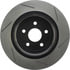 126.58009CSR by CENTRIC - Cryo Sport Slotted Rotor, Right