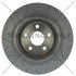 126.58009 by CENTRIC - Centric Premium OE Style Slotted Brake Rotor