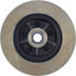 Centric 126.61002CSR Disc Brake Rotor and Hub Assembly Cryo Sport Slotted Rotor, Right