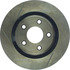 Centric 126.61037SL Disc Brake Rotor StopTech Sport Slotted