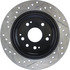 127.40052L by CENTRIC - Slotted Drilled Rotor