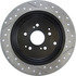 127.40053R by CENTRIC - Slotted Drilled Rotor