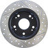 H19016 by CENTRIC - Slotted Drilled Rotor