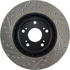 Centric 127.40057CL Disc Brake Rotor Sportstop Cryo Drilled & Slotted Rotor, Left