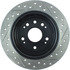 127.40058R by CENTRIC - Slotted Drilled Rotor