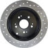 Centric 127.40063CL Disc Brake Rotor Sportstop Cryo Drilled & Slotted Rotor, Left