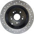 127.40063L by CENTRIC - Slotted Drilled Rotor