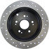 127.40063R by CENTRIC - Slotted Drilled Rotor