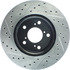 127.40064L by CENTRIC - Slotted Drilled Rotor