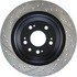 127.40067L by CENTRIC - Slotted Drilled Rotor