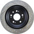 127.40067R by CENTRIC - Slotted Drilled Rotor