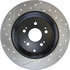 127.40072CL by CENTRIC - Sportstop Cryo Drilled & Slotted Rotor, Left