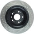 Centric 127.40074CL Disc Brake Rotor Sportstop Cryo Drilled & Slotted Rotor, Left
