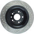 127.40074L by CENTRIC - Slotted Drilled Rotor