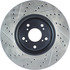 127.40080L by CENTRIC - Slotted Drilled Rotor