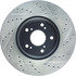 127.40084R by CENTRIC - Sport Drilled & Slotted Rotor, Right