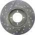 127.42004L by CENTRIC - Slotted Drilled Rotor