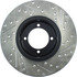 127.42011R by CENTRIC - Slotted Drilled Rotor