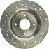 127.42014R by CENTRIC - Slotted Drilled Rotor