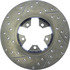 127.42023L by CENTRIC - Slotted Drilled Rotor