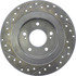 127.42026L by CENTRIC - Slotted Drilled Rotor