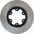 Centric 127.42029CL Disc Brake Rotor Sportstop Cryo Drilled & Slotted Rotor, Left
