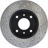 Centric 127.42041CL Disc Brake Rotor Sportstop Cryo Drilled & Slotted Rotor, Left