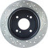 127.42042L by CENTRIC - Slotted Drilled Rotor