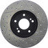 127.42050R by CENTRIC - Slotted Drilled Rotor