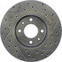 127.42056R by CENTRIC - Slotted Drilled Rotor