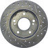 127.42057R by CENTRIC - Slotted Drilled Rotor