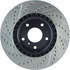 127.42074L by CENTRIC - Slotted Drilled Rotor