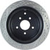 Centric 127.42078CL Disc Brake Rotor Sportstop Cryo Drilled & Slotted Rotor, Left