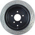 127.42078R by CENTRIC - Slotted Drilled Rotor