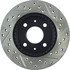 127.42060R by CENTRIC - Slotted Drilled Rotor