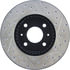 Centric 127.42061R Disc Brake Rotor Slotted Drilled Rotor