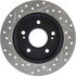 127.42062L by CENTRIC - Slotted Drilled Rotor