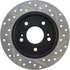 127.42062R by CENTRIC - Slotted Drilled Rotor