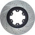 127.42068R by CENTRIC - Slotted Drilled Rotor