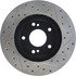 127.42069R by CENTRIC - Slotted Drilled Rotor