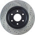 127.42085R by CENTRIC - Slotted Drilled Rotor